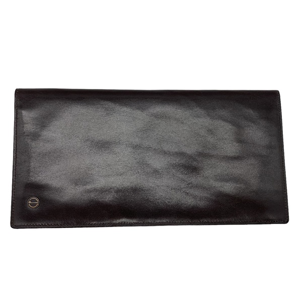 Dunhill Vintage Travel Document Leather Wallet - Picture 2 of 10